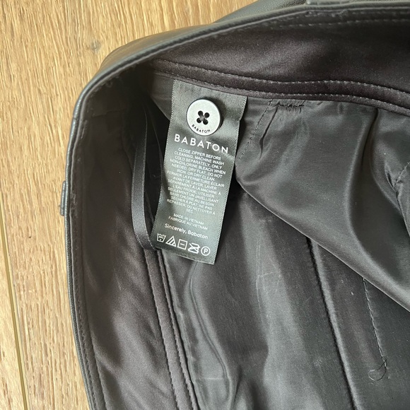 Aritzia Bazaar Leather Pant Black - Picture 5 of 6